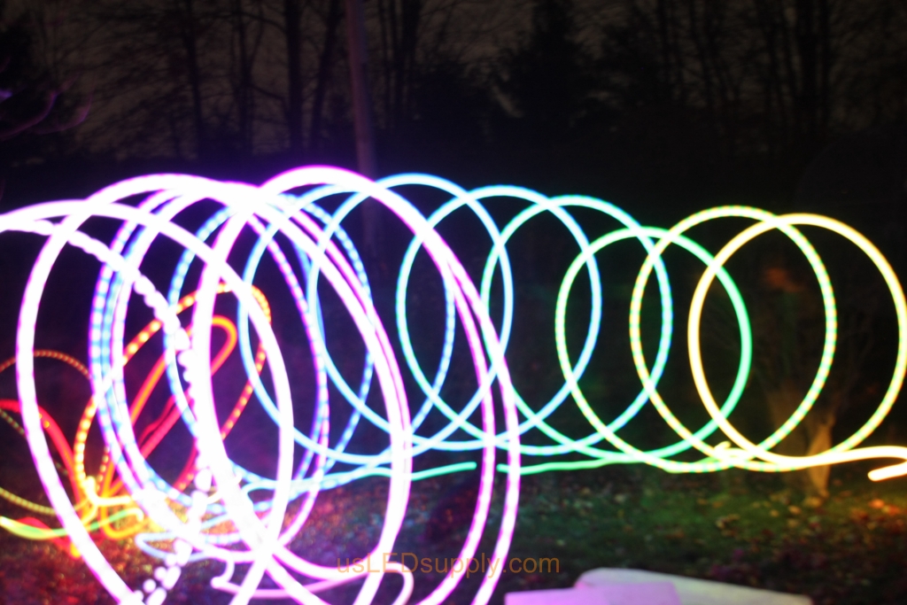 Light Art Circles